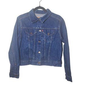 Vintage Levi's 80's Blue Jean Denim Trucker Jacket XL